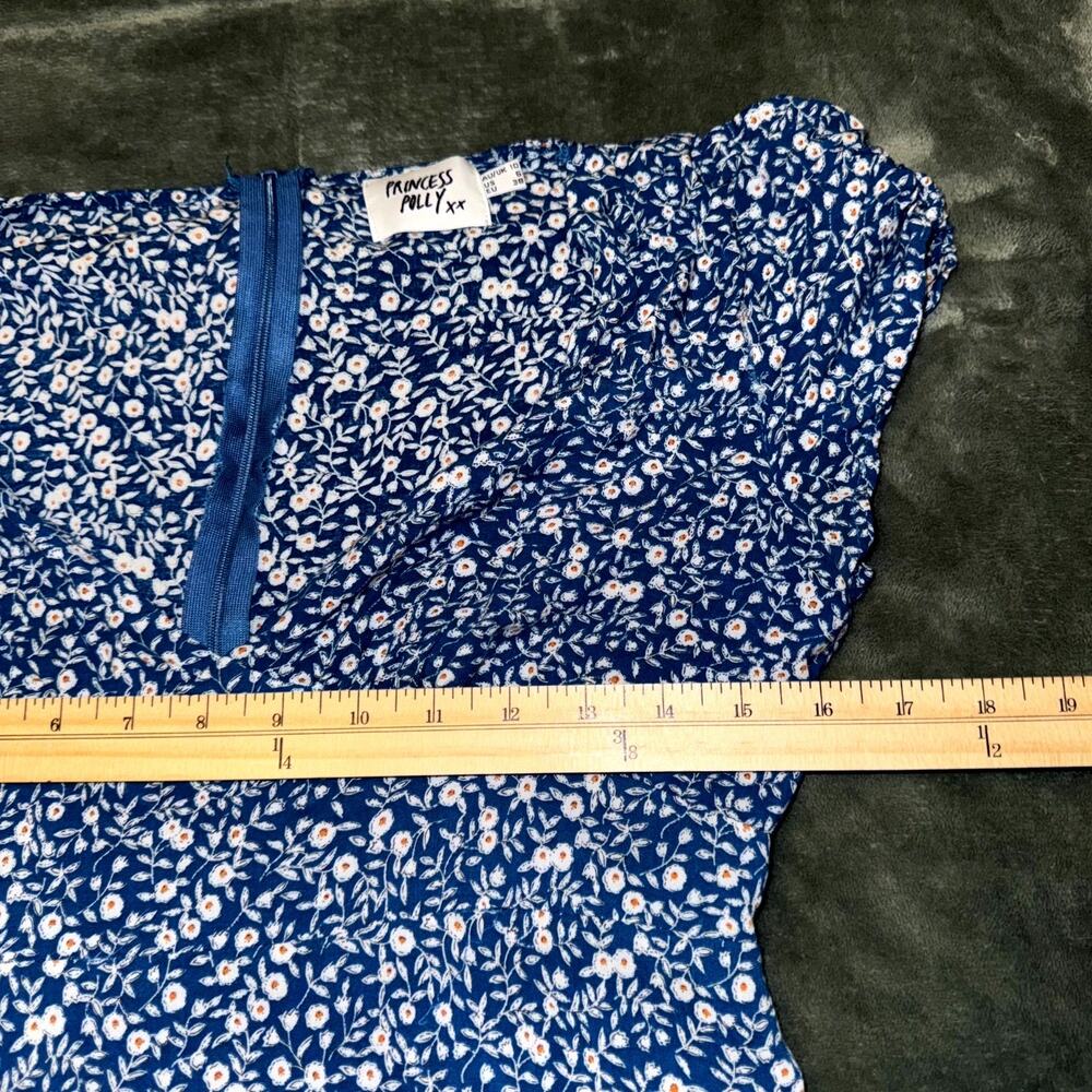 Princess Polly Blue Floral Mini Dress - Picture 9 of 9